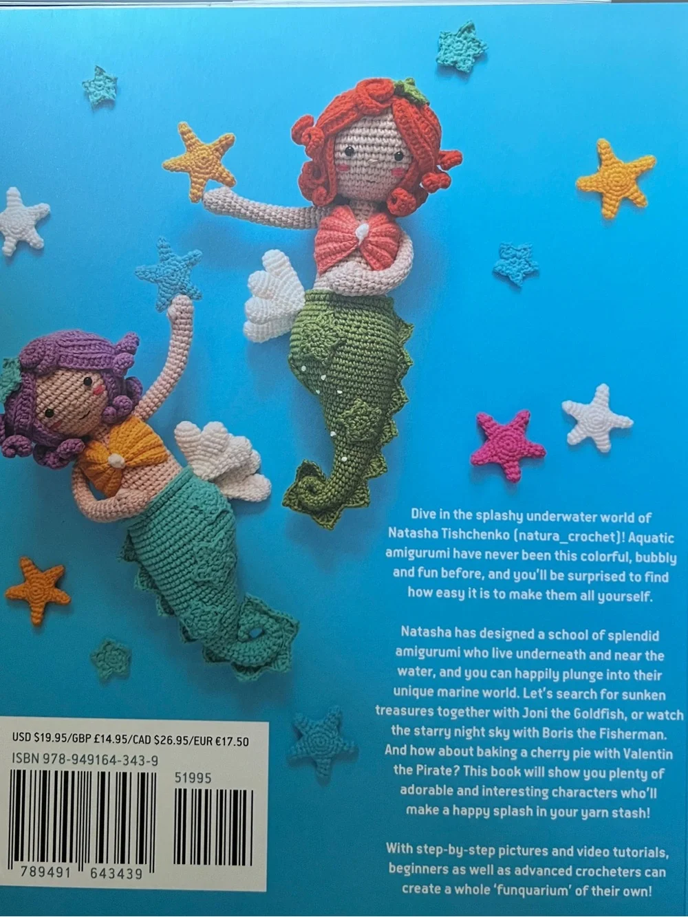 NEW LOT/3 BOOKS- Aquatic Amigurumi Books 1 & 2 and Enchanted Woodland Amigurumi